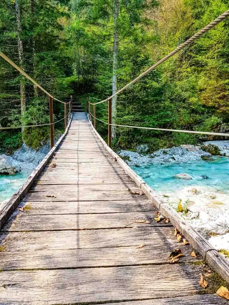 slowenien bruecke an den soca troegen Slowenien Bruecke An Den Soca Troegen
