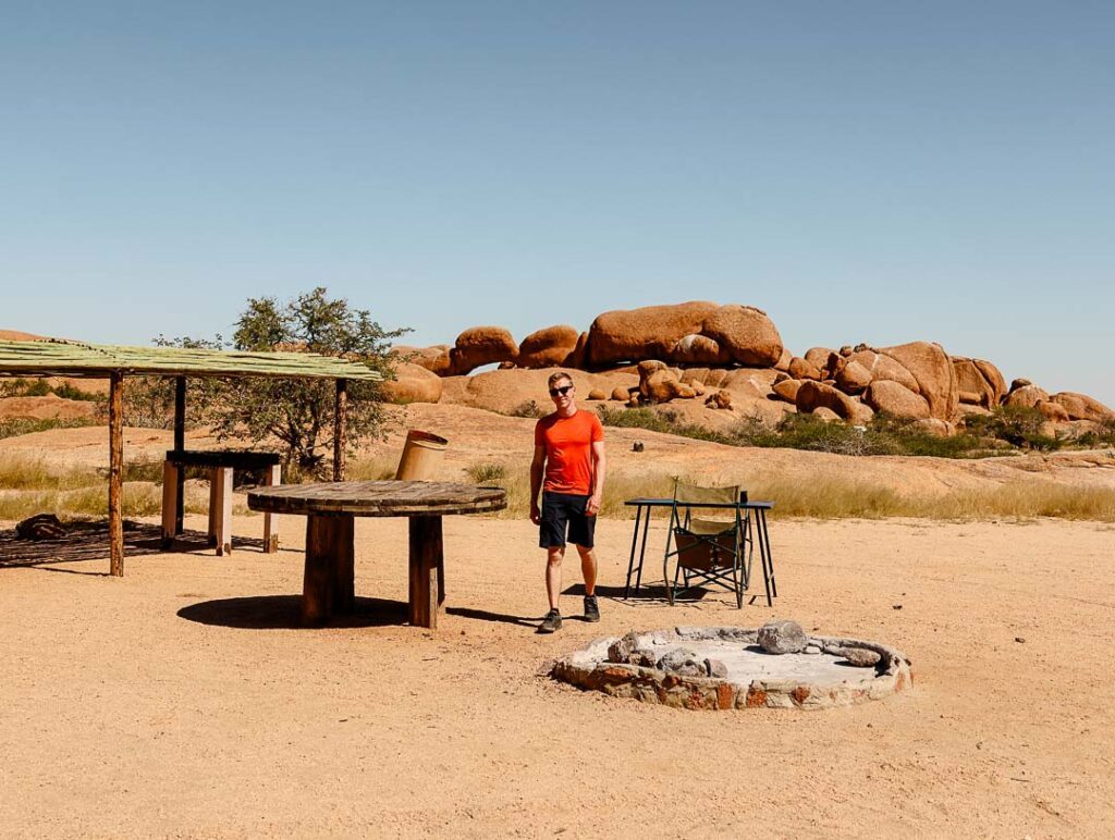 spitzkoppe campingplatz stellplatz