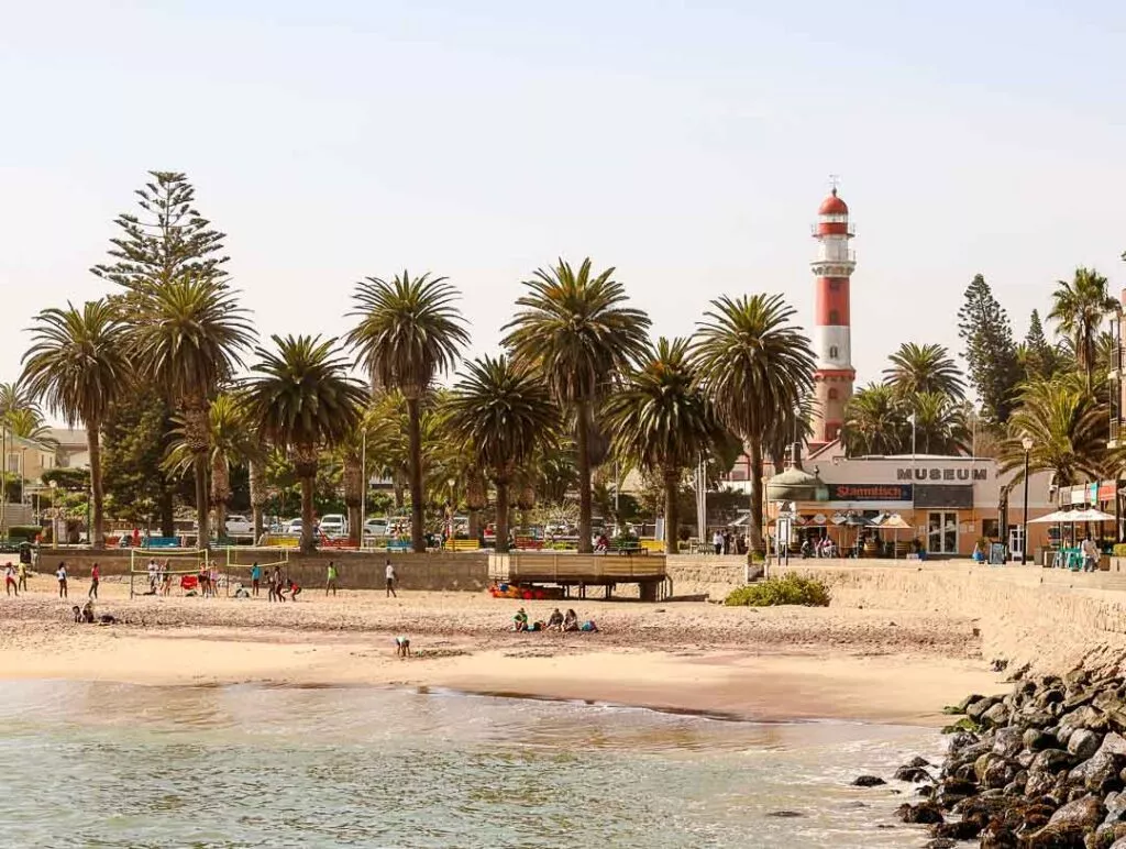 swakopmund promenade am meer