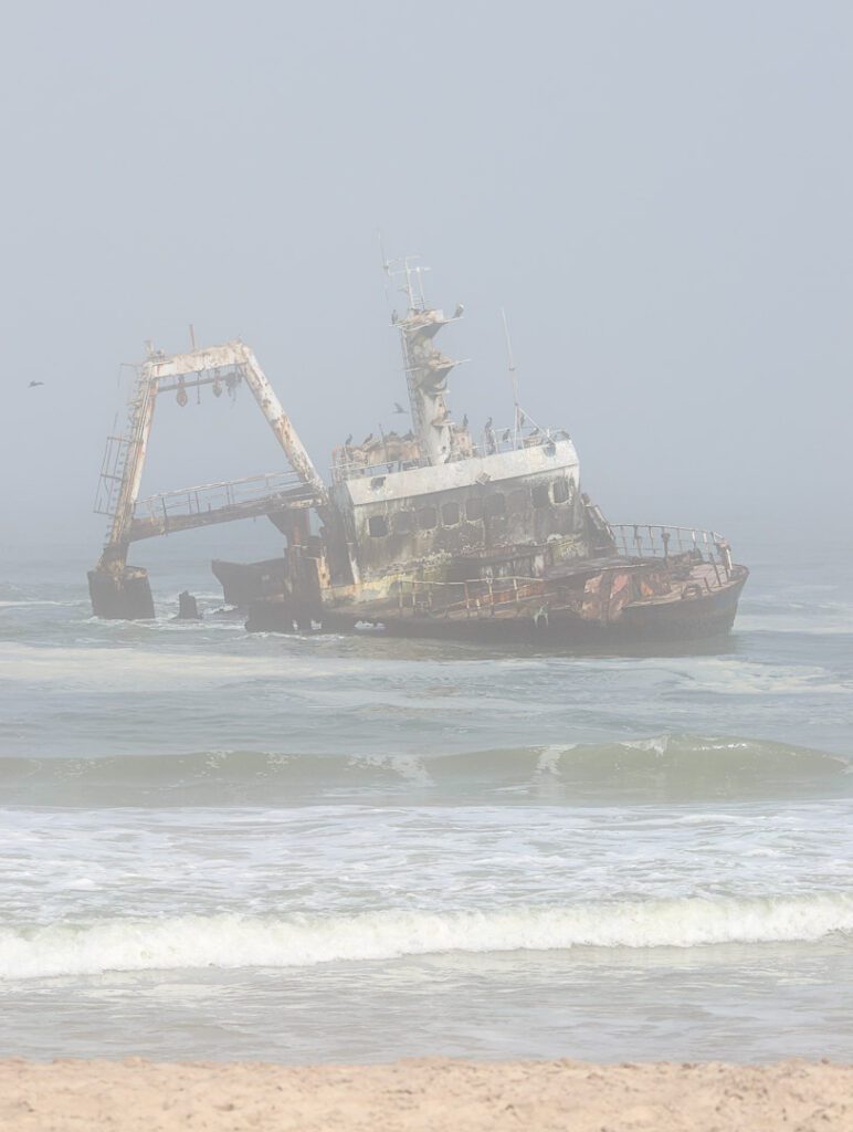Zeila Shipwrack an der Skeleton Coast in Namibia