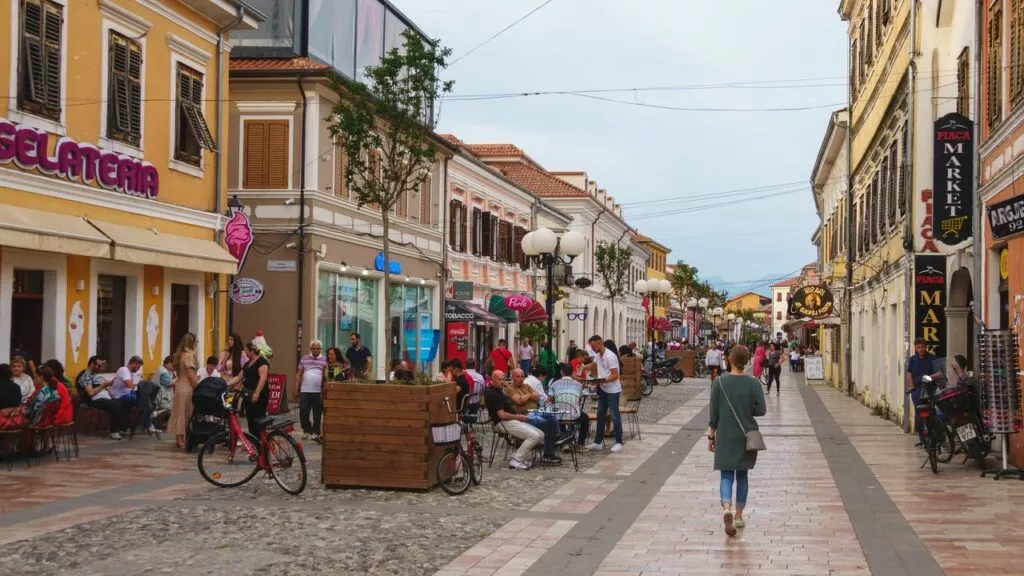 Albanien Altstadt Shkoder