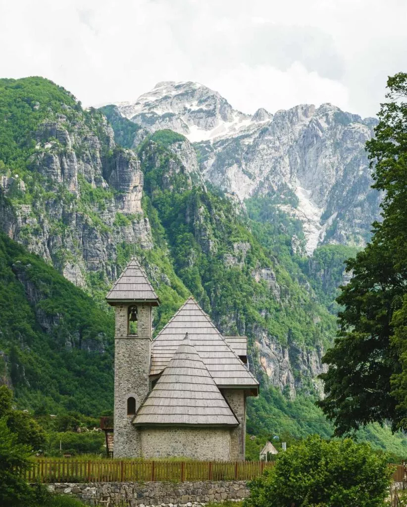 albanien kirche kisha e thethit Albanien Kirche Kisha E Thethit