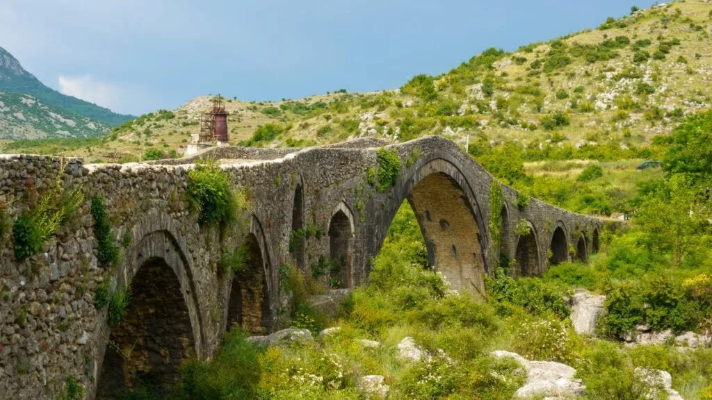 Albanien Mesi Bruecke