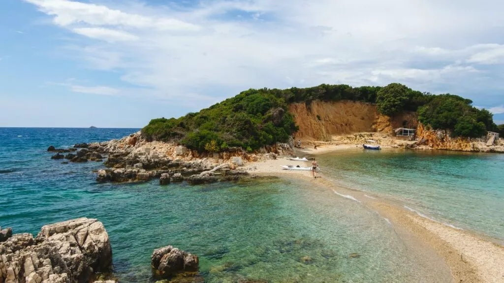 albanien zwillingsinseln ksamil Albanien Zwillingsinseln Ksamil