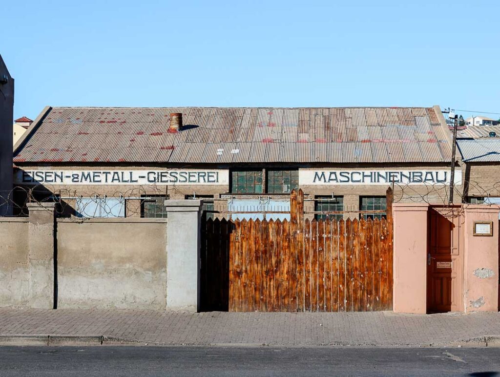 alter deutsche giesserei in luederitz namibia