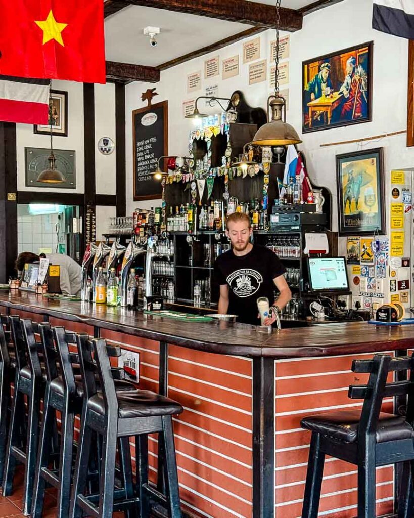 brauhaus innen in swakopmund