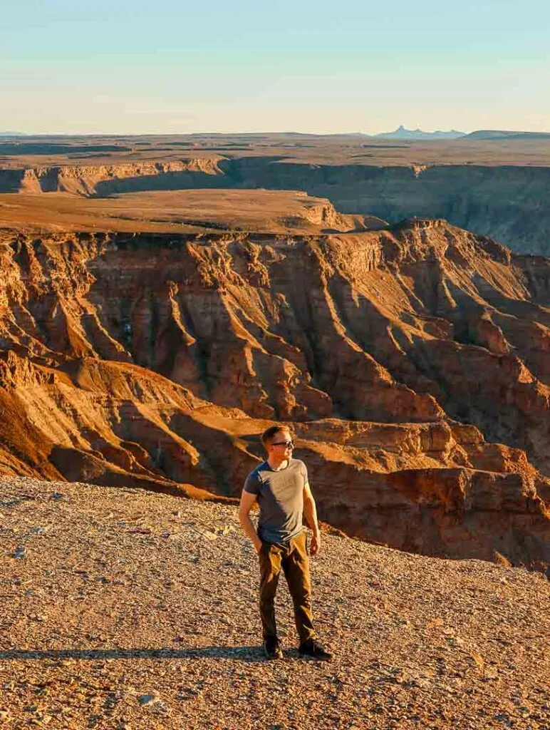 fish river canyon bei sonnenuntergang fish river canyon bei sonnenuntergang