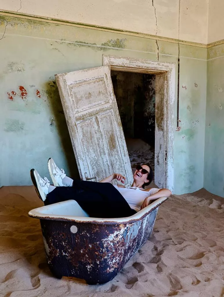 fotomotiv badewanne in kolmanskuppe namibia