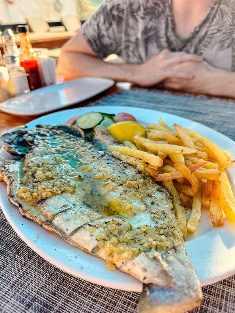 frischer fisch im the portugueses fisherman luederitz