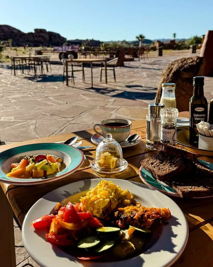 gondwana canyon village fruehstueck gondwana canyon village fruehstueck