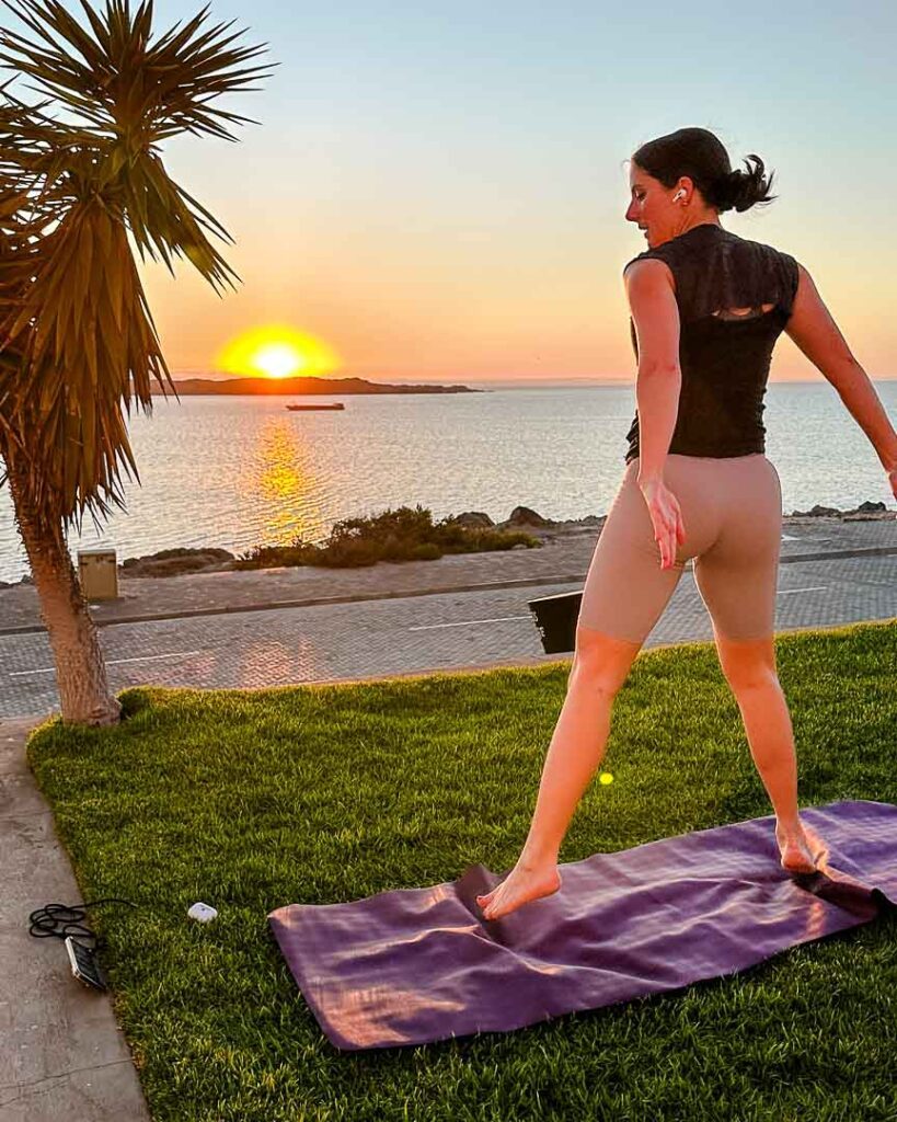 kairos cottage bb luederitz sonnenuntergang