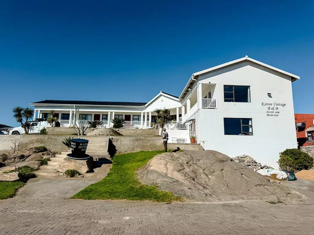 kairos cottage bb luederitz von aussen