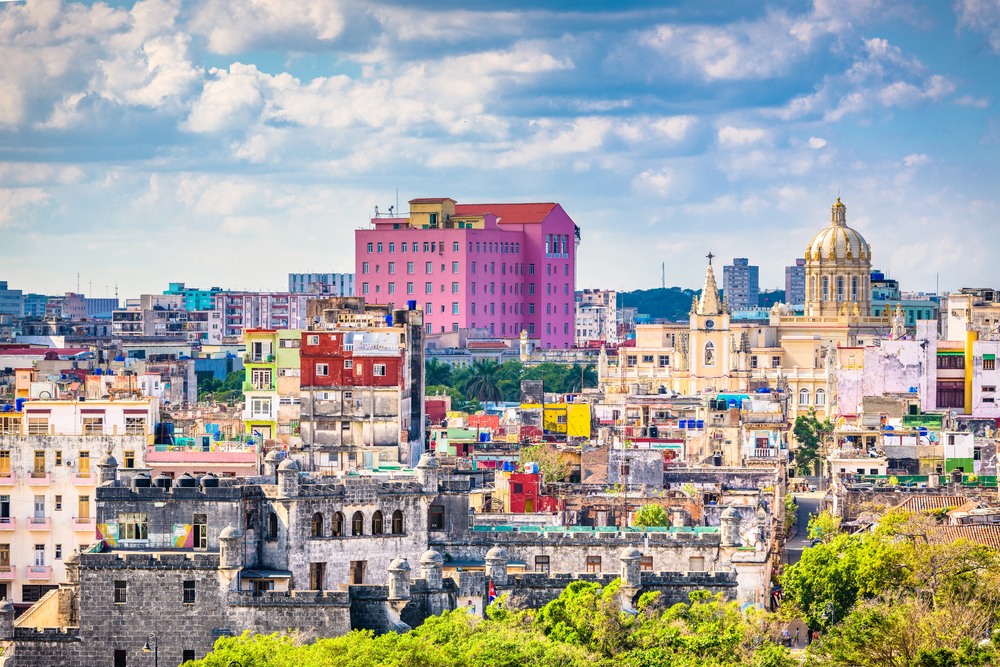 kuba havanna skyline kuba havanna skyline