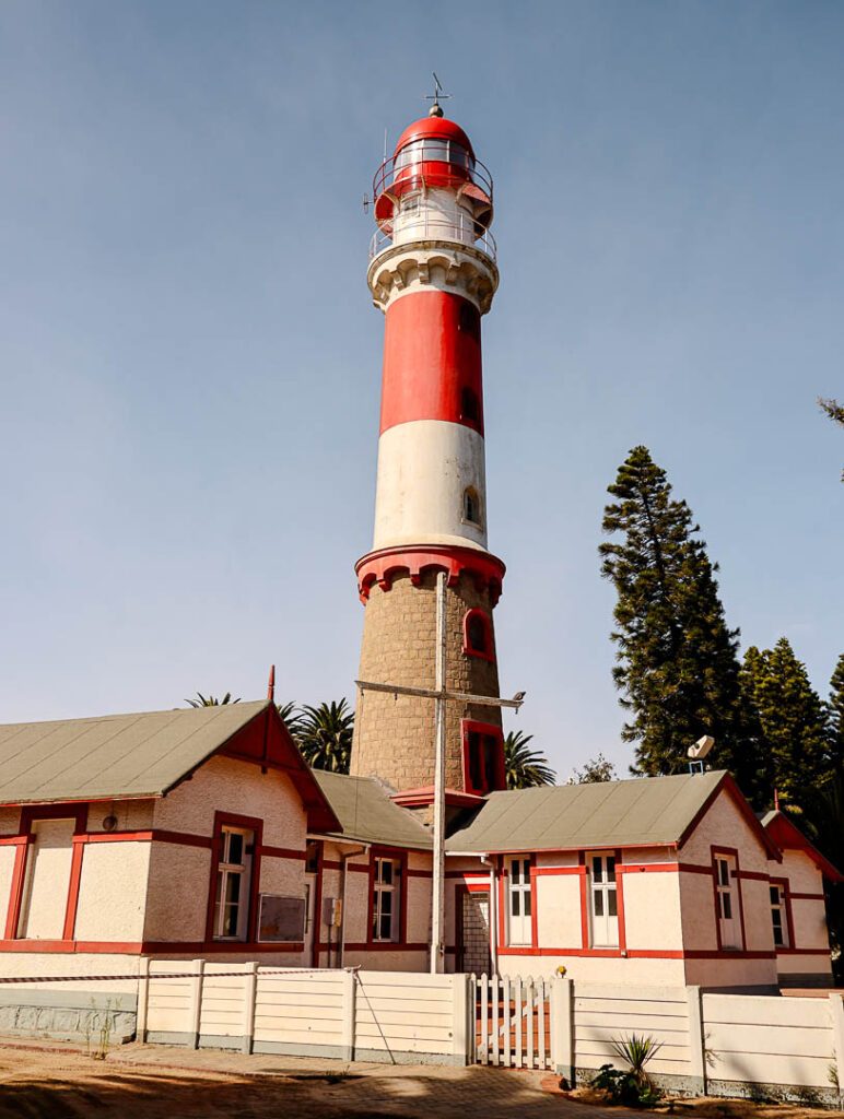 leuchtturm in swakopmund namibia