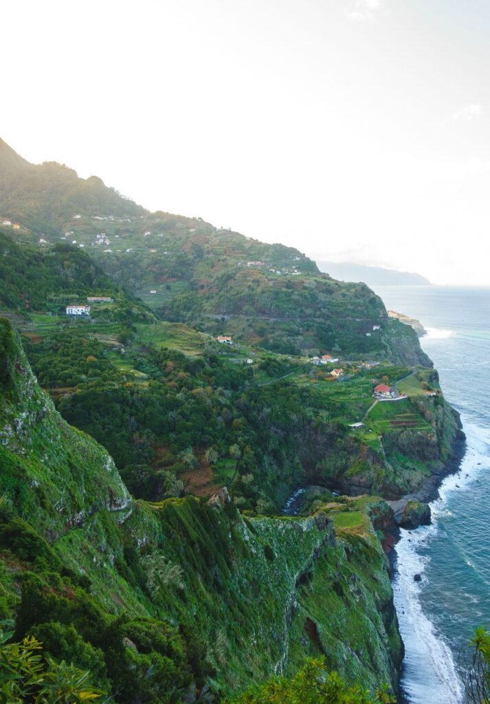 madeira blick auf die kueste