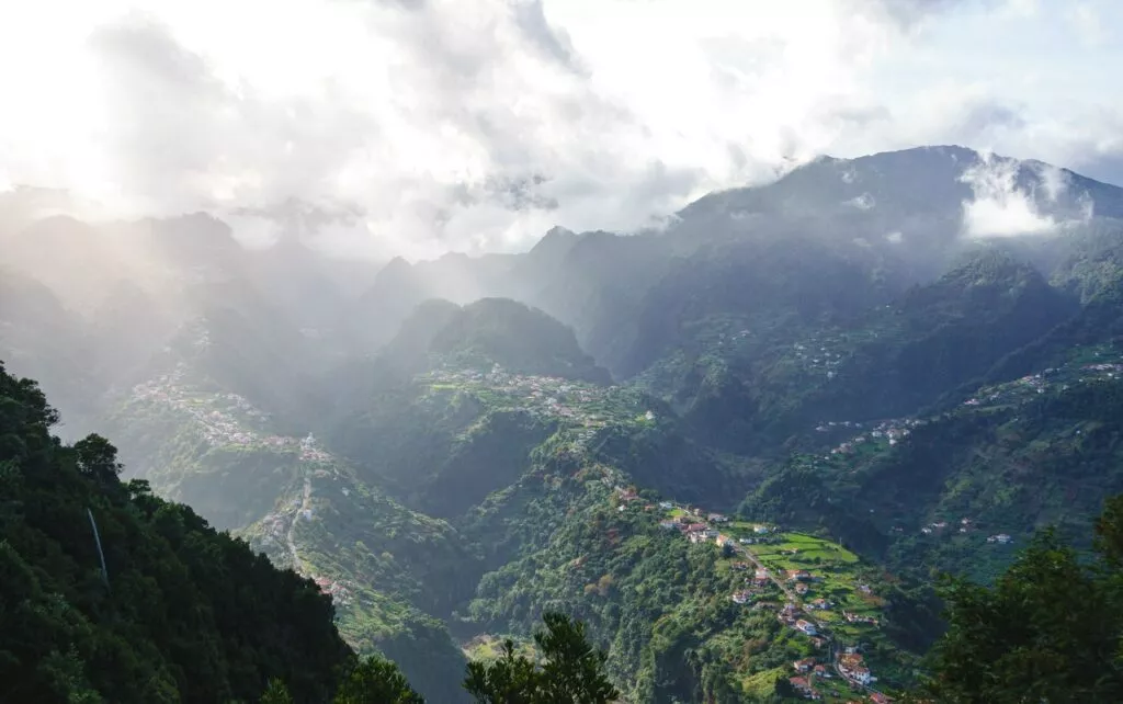 madeira blick ins tal an der nordkueste Madeira Blick Ins Tal An Der Nordkueste