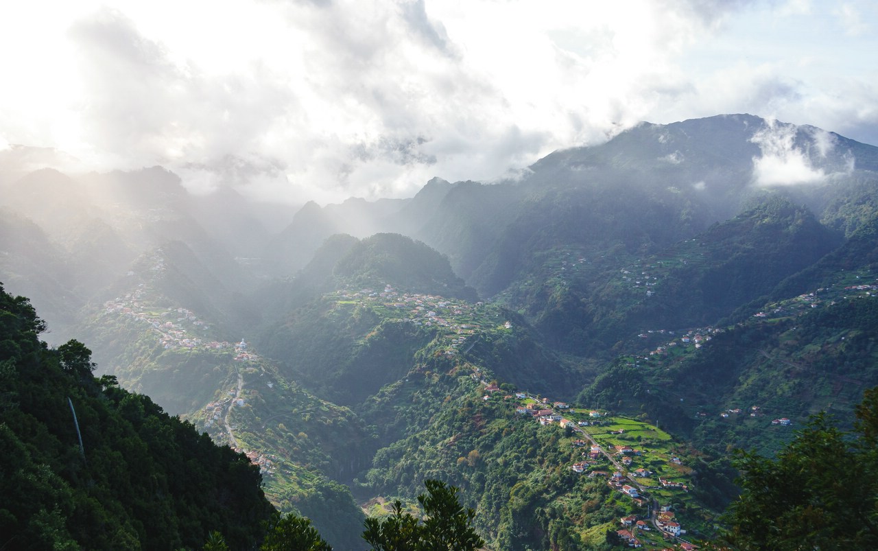 madeira blick ins tal an der nordkueste Madeira Blick Ins Tal An Der Nordkueste