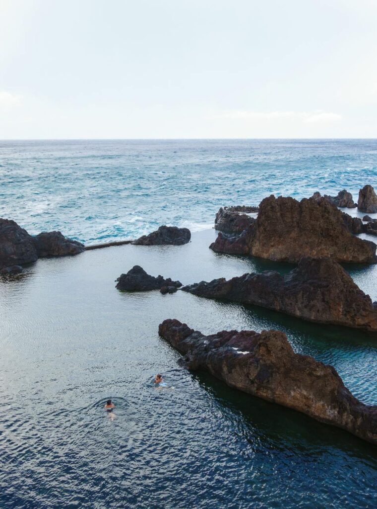 madeira porto moniz alte lavabecken