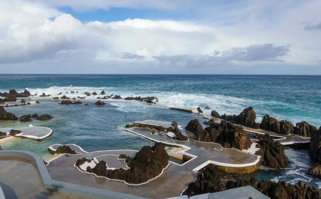 madeira porto moniz neue lavabecken