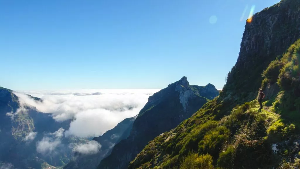madeira ueber den wolken