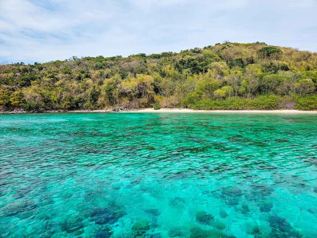 Philippinen El Nido Coron Tour Traumstrand Mit Riff