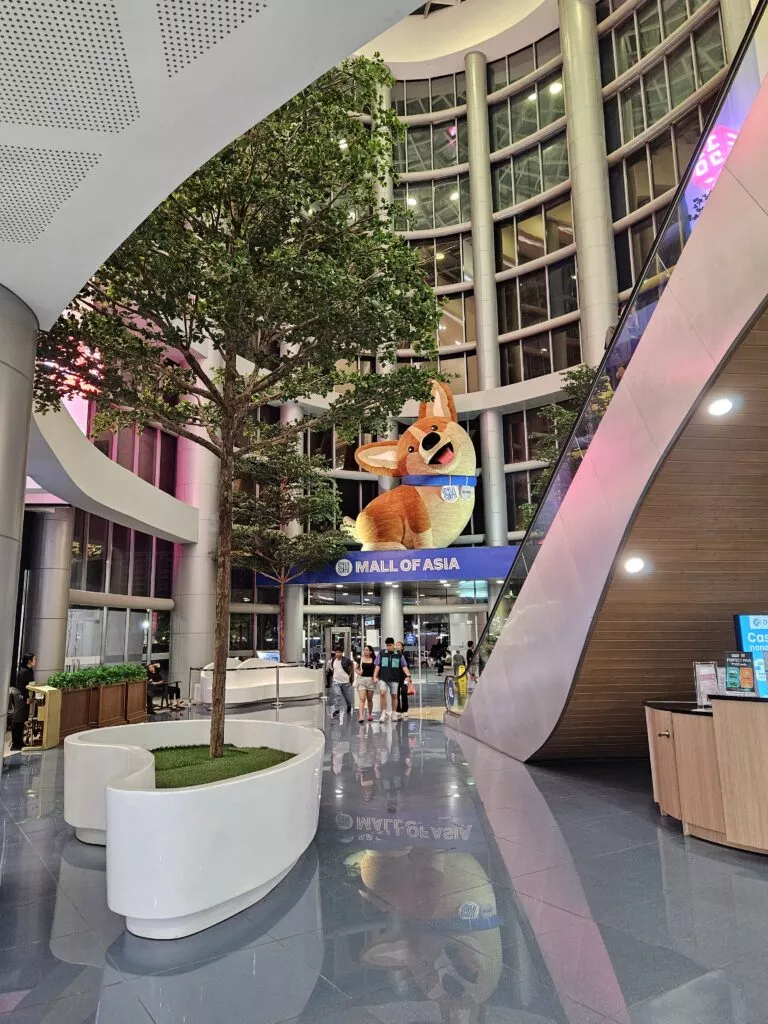 philippinen manila mall of asia