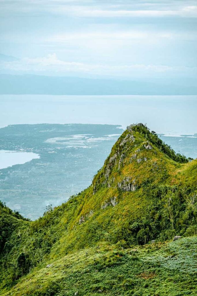 Philippinen Moalboal Aussicht Vom Osmena Peak