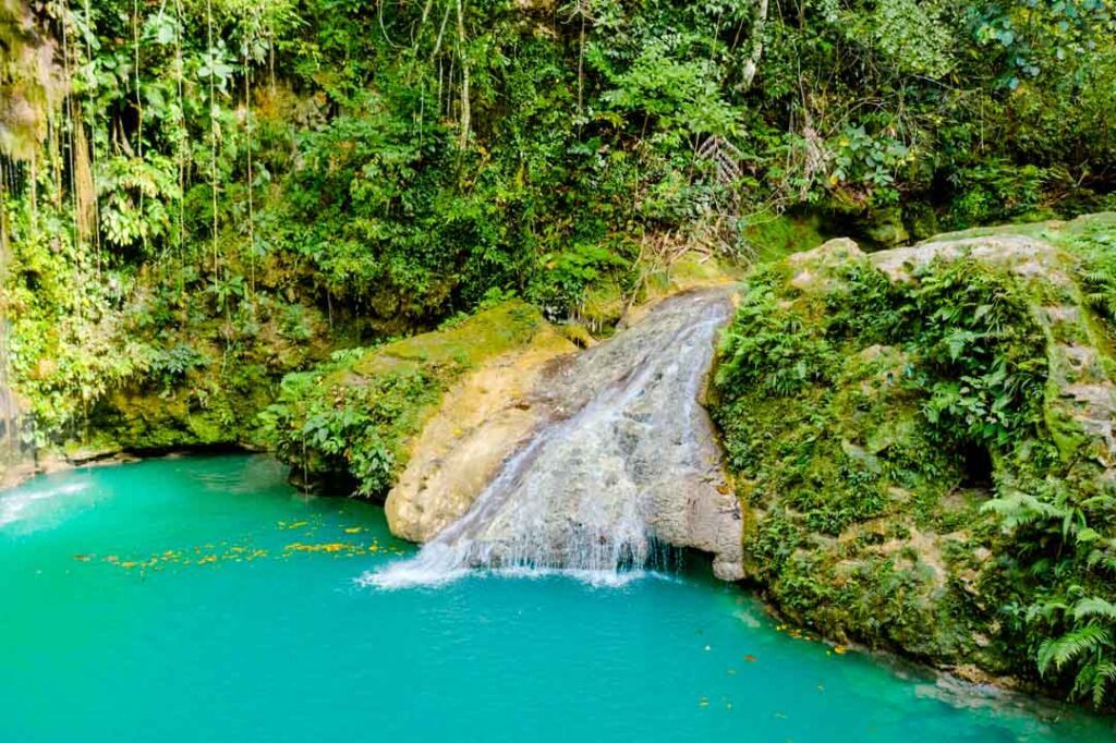 Philippinen Moalboal Cambais Wasserfall