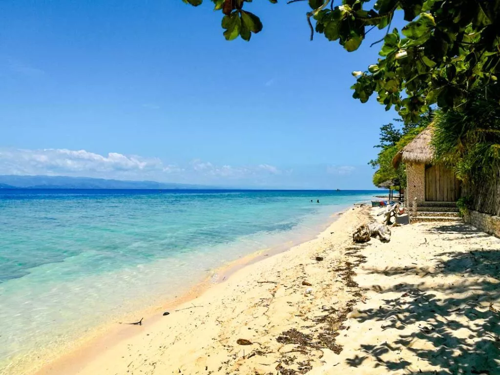 philippinen moalboal white beach