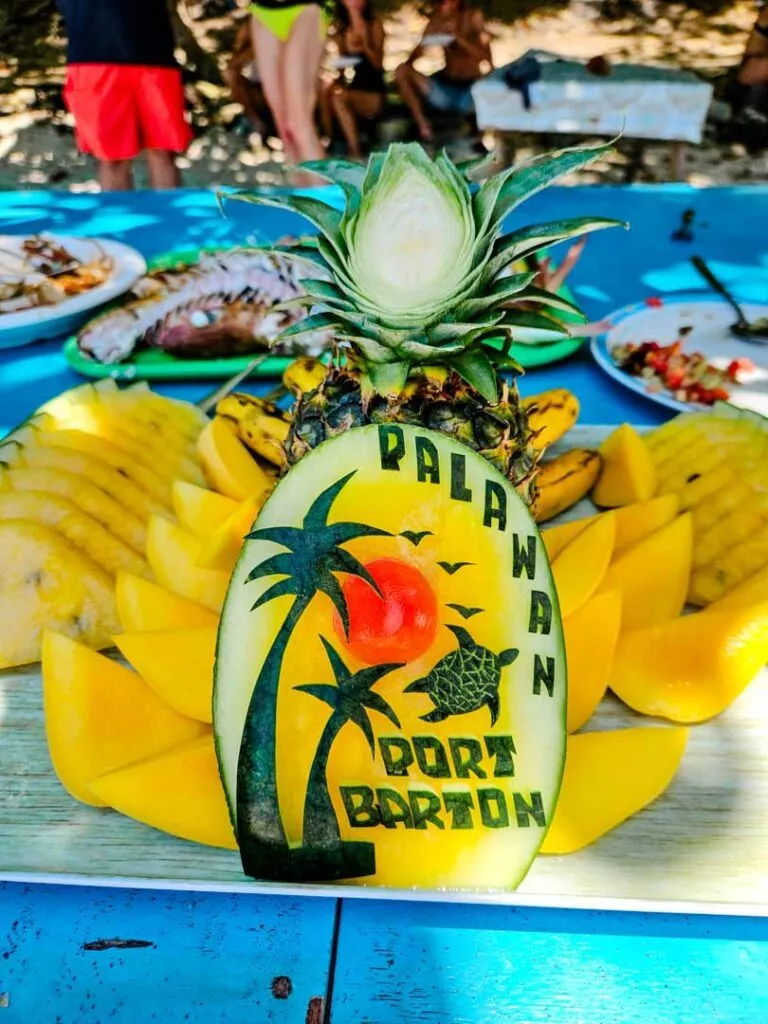 philippinen port barton mittagessen auf tour a