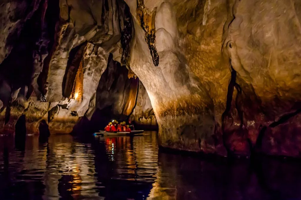 philippinen puerto princesa subterranean underground river