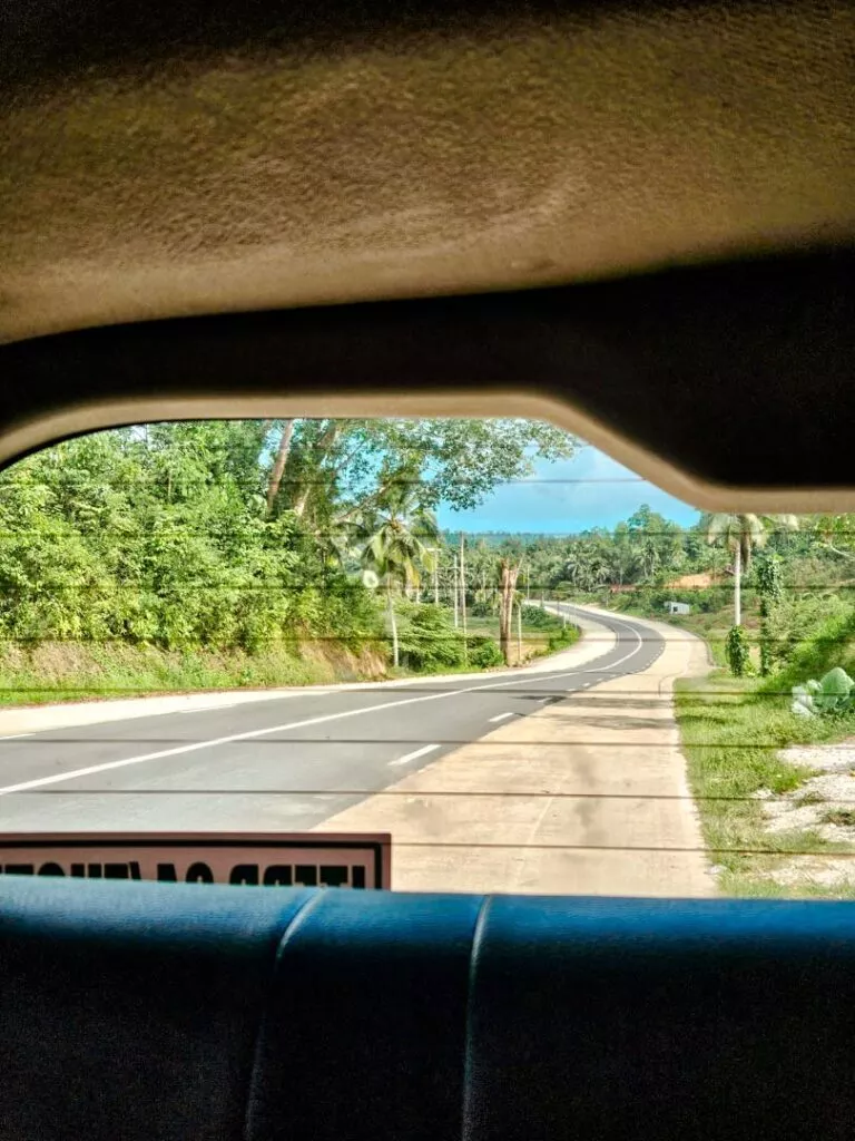 philippinen strasse nach el nido