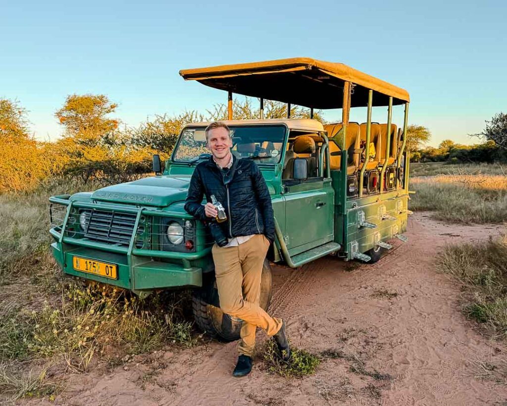 safari jeep im waterberg wilderness