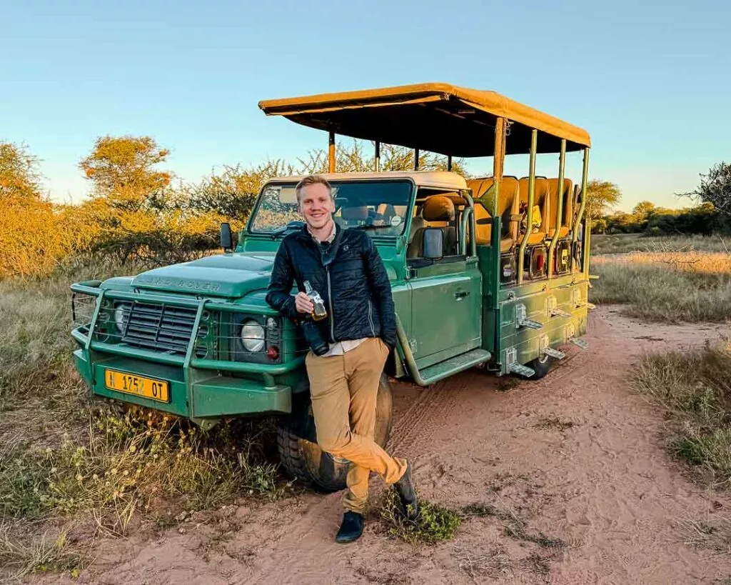 safari jeep im waterberg wilderness