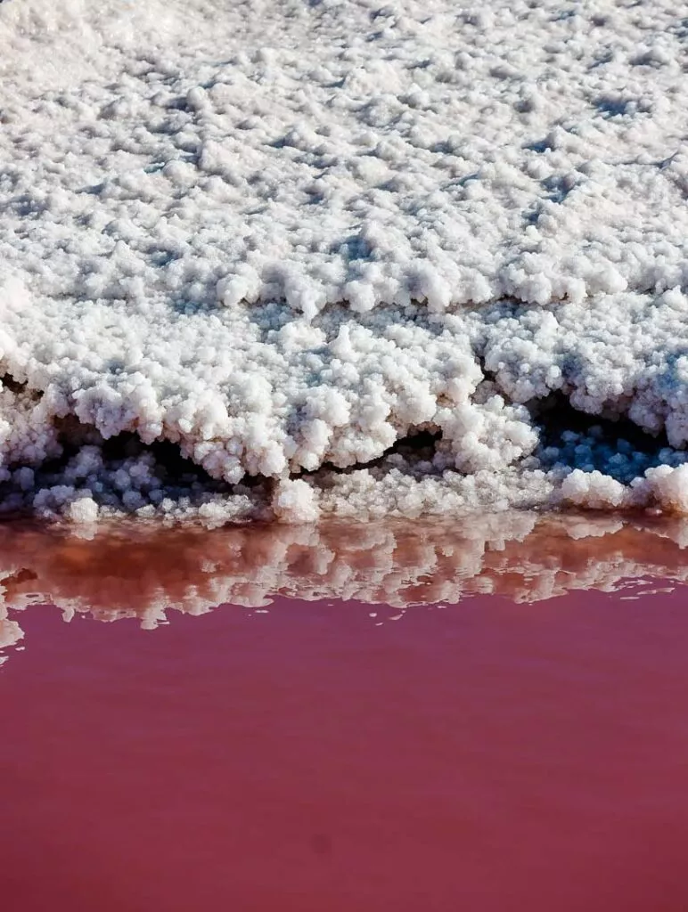 salzmine mit pinkem see kajaktour in walvis bay Salzmine mit pinkem See, Kajaktour in Walvis Bay