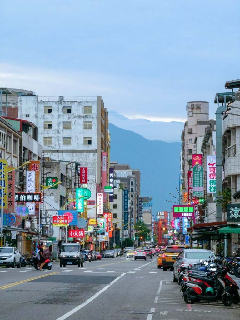 Taiwan Hualien Hauptstrasse