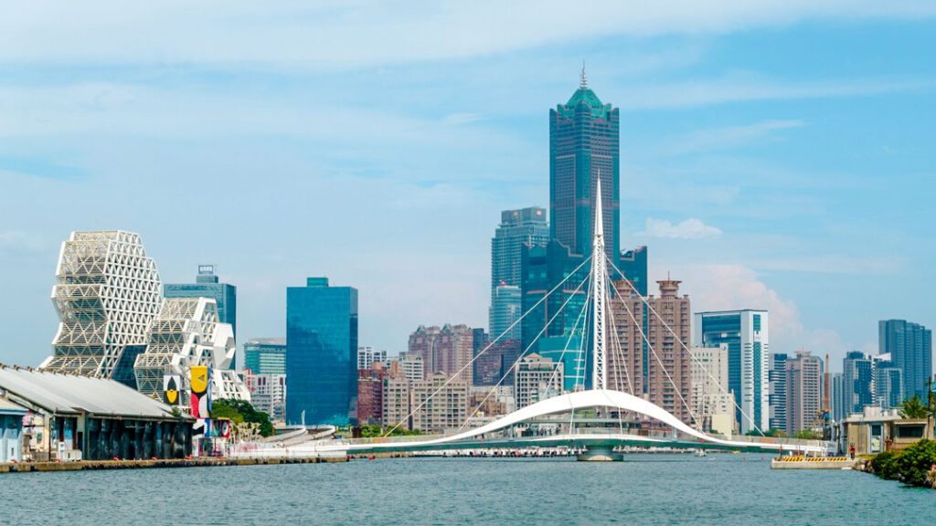 Taiwan Kaohsiung Hafenbecken