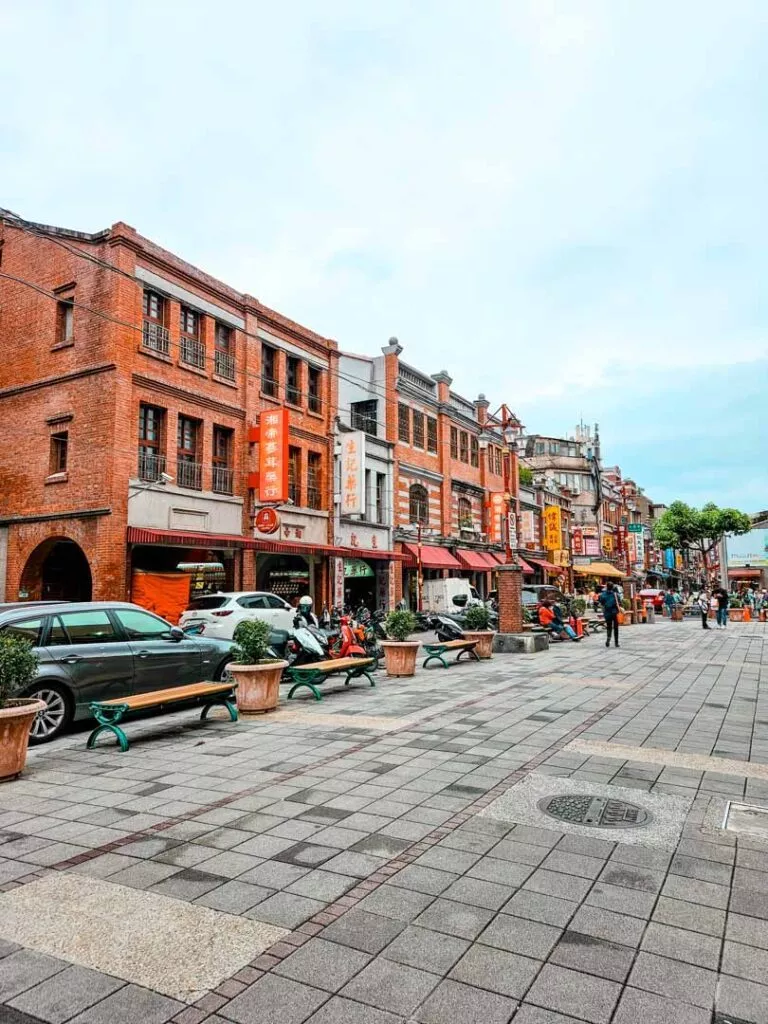 taiwan taipeh dihua old street taiwan taipeh dihua old street