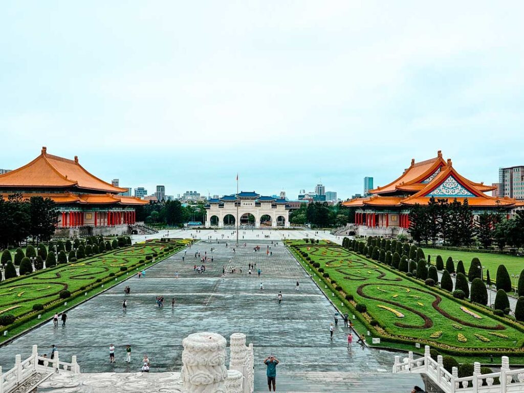 Taiwan Taipeh Nationale Chiang-Kai-shek-Gedächtnishalle