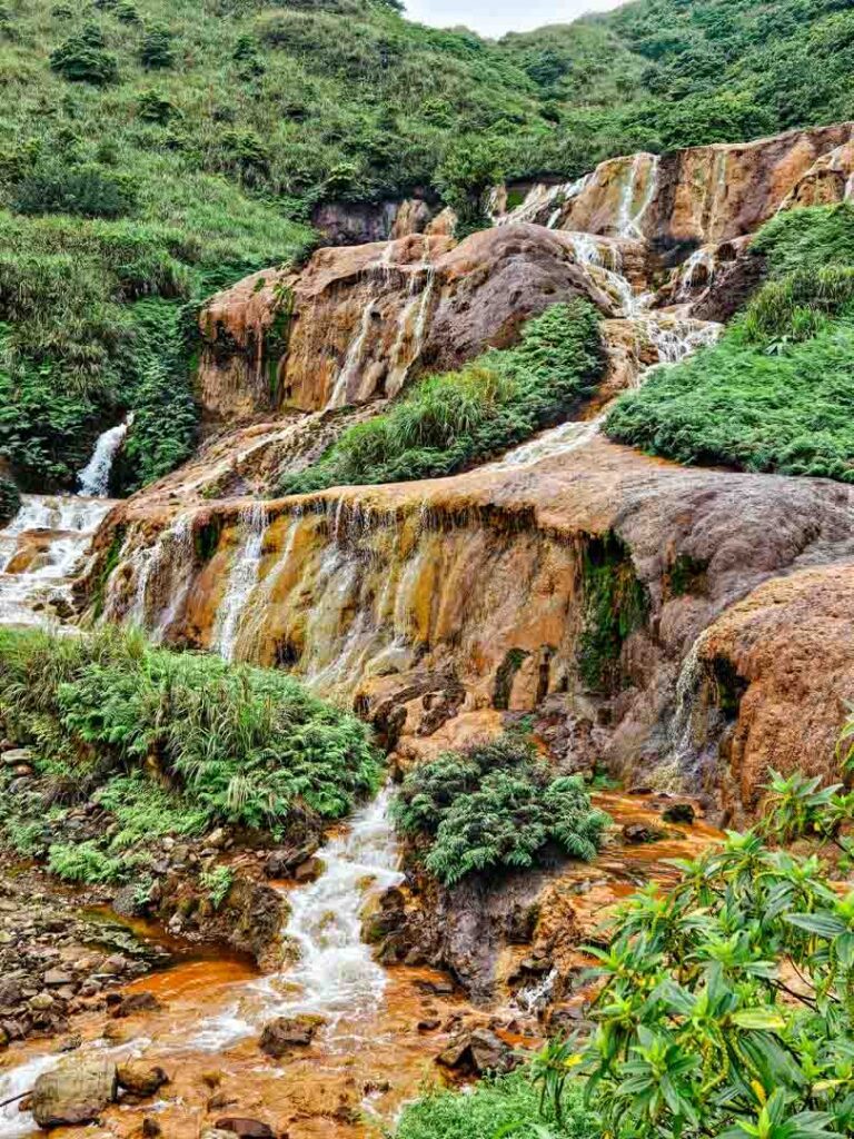Taiwan Wasserfall bei Juifen