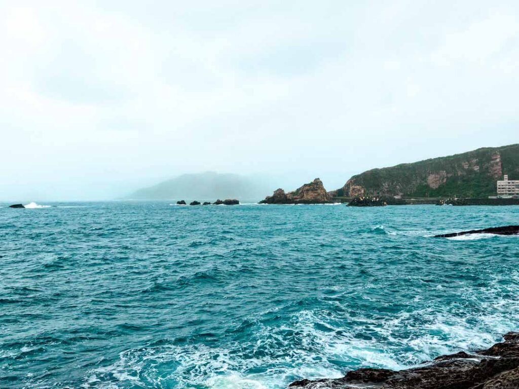 Taiwan Yehliu Geopark Aussicht