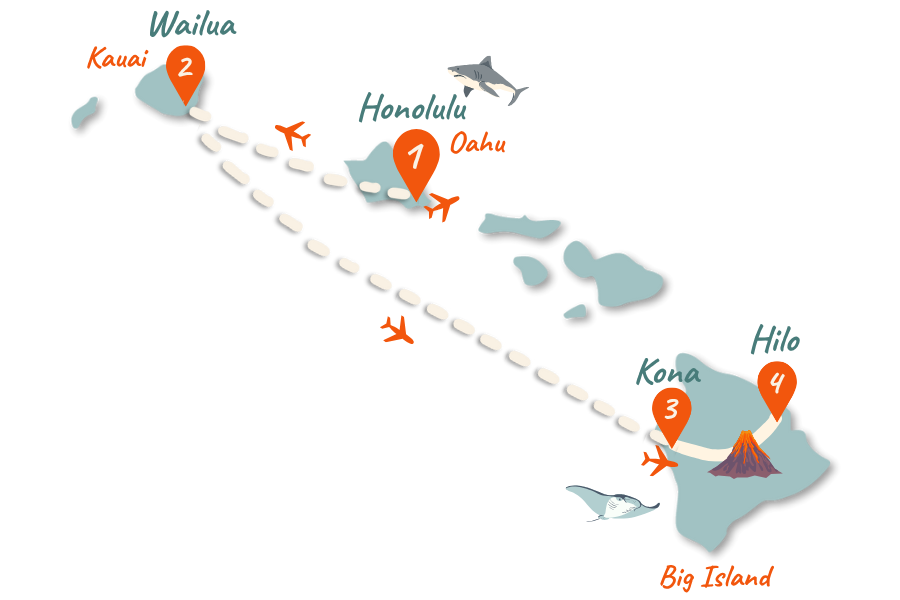 Hawaii_Route_2-Wochen_3-Inseln_Karte_02