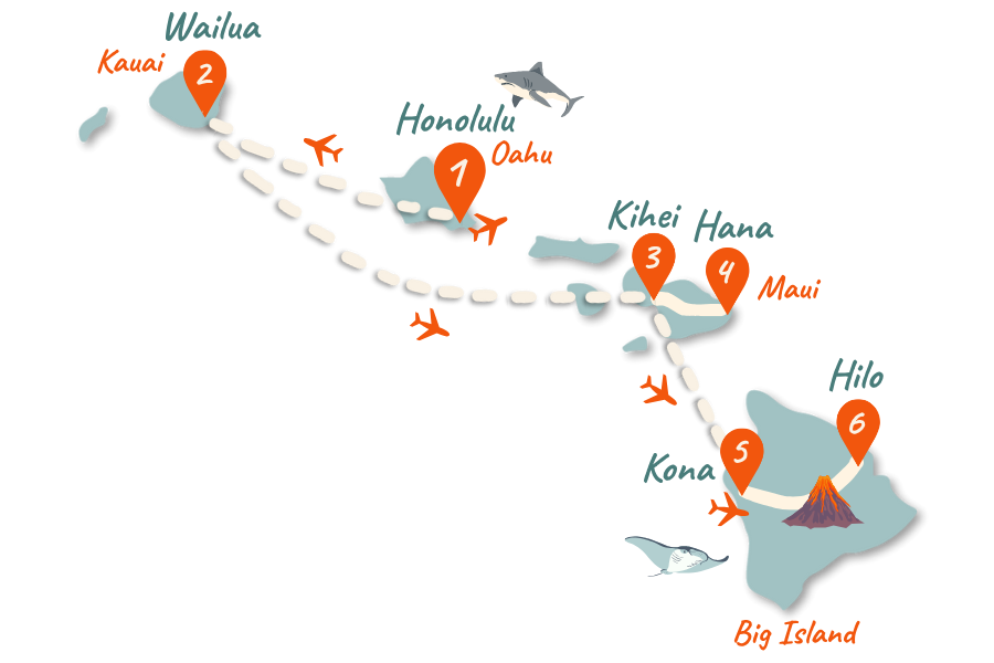 Hawaii_Route_3-Wochen_4-Inseln_Karte_02