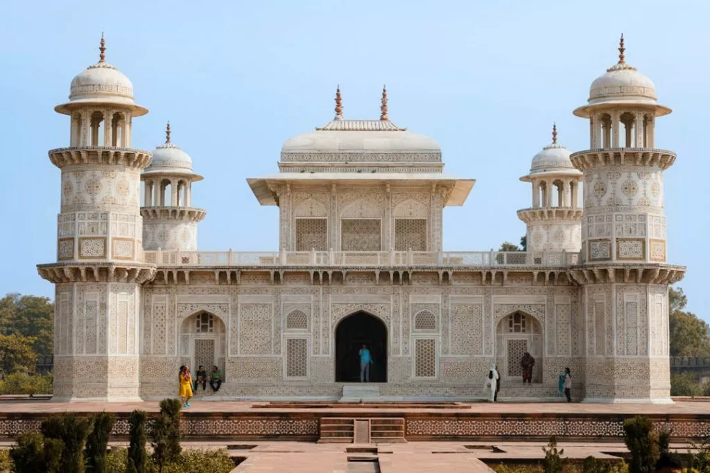indien agra itmad ud daula mausoleum