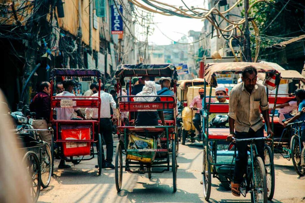 indien delhi altstadt