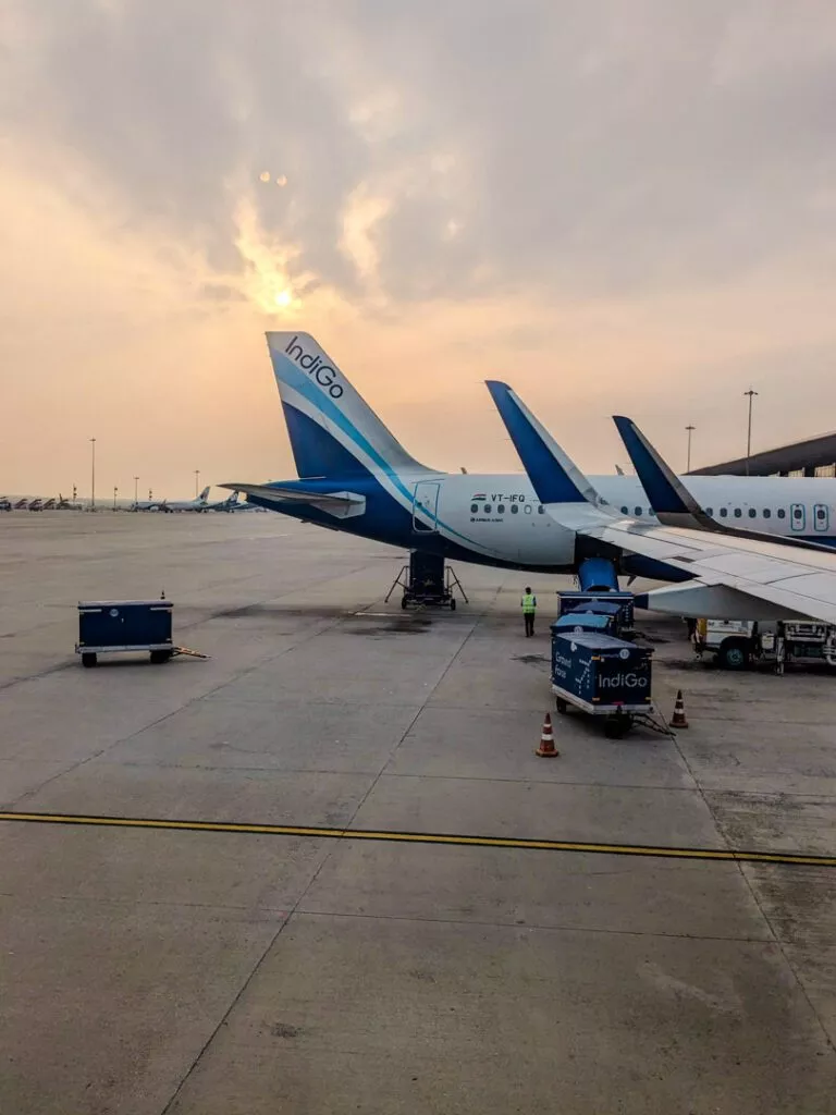 indien indigo flugzeug
