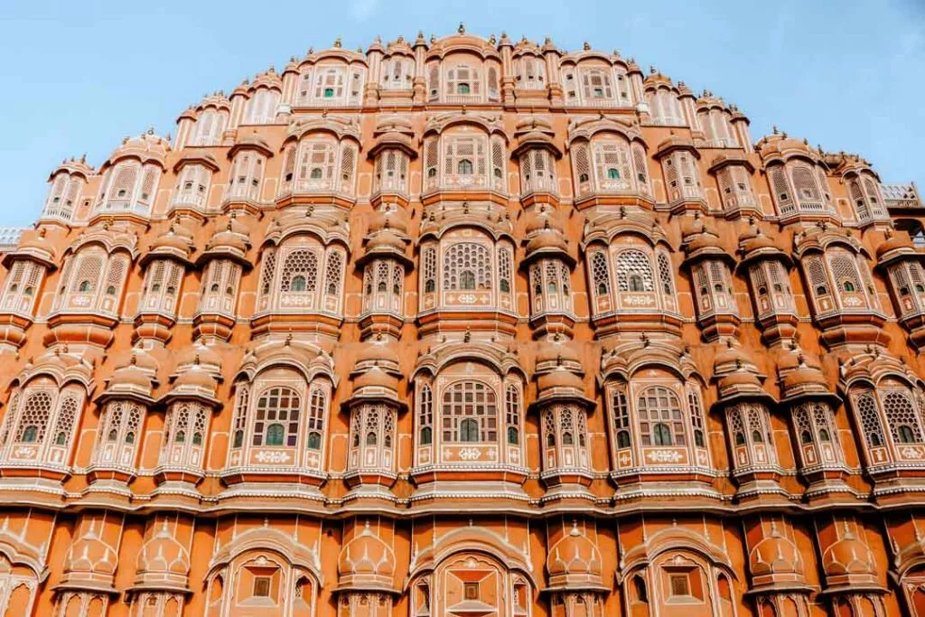 indien jaipur palast der winde