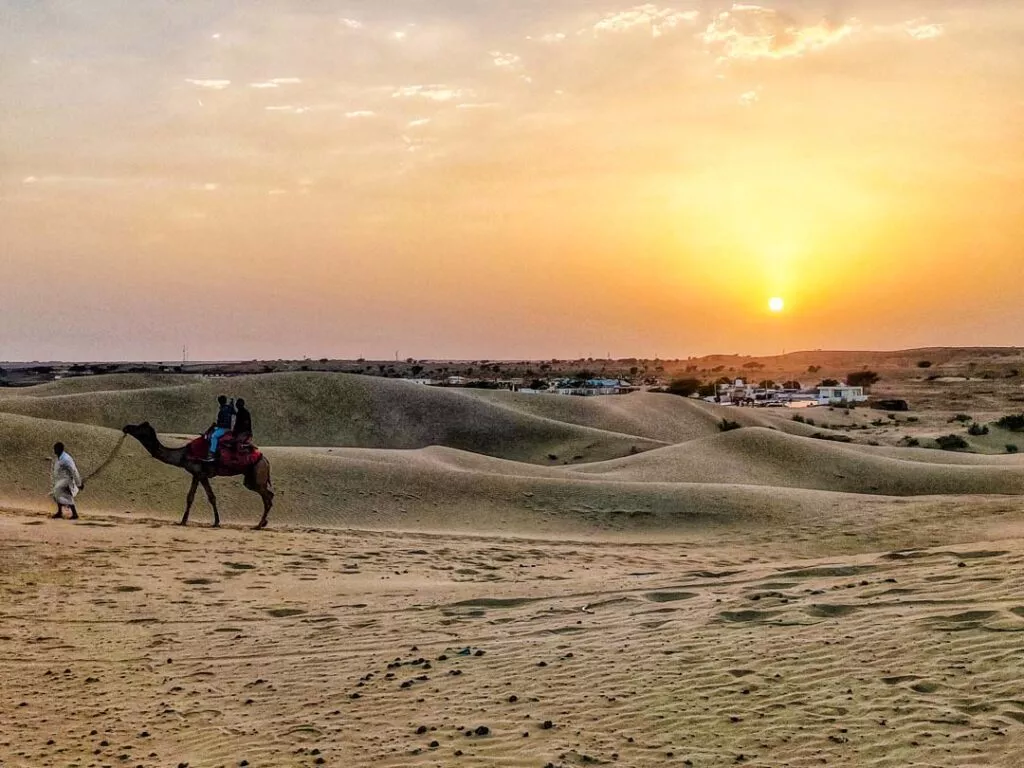 indien jaisalmer ausblick wueste