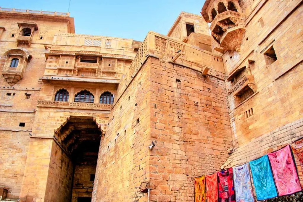 indien jaisalmer fort eingang