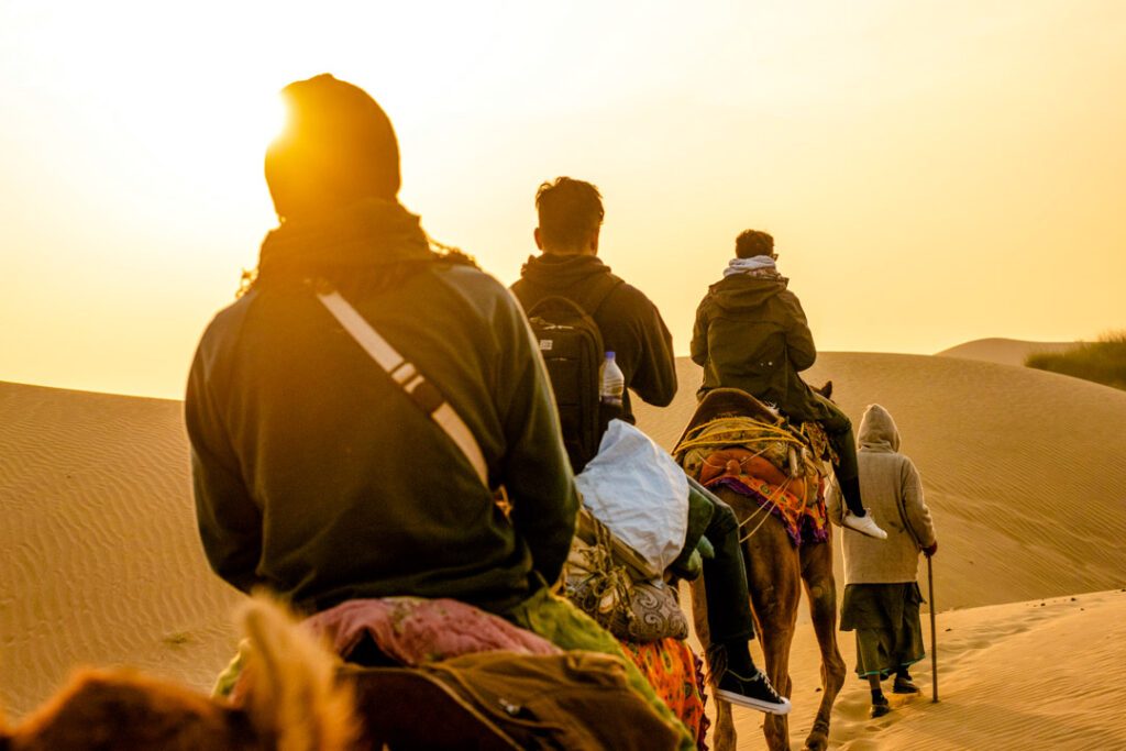 Indien Jaisalmer Wuestentour